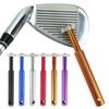 Affilatore da Golf con 6 Testine Affilatore per Mazze Strumento per Riscavare i Solchi e Pulitore