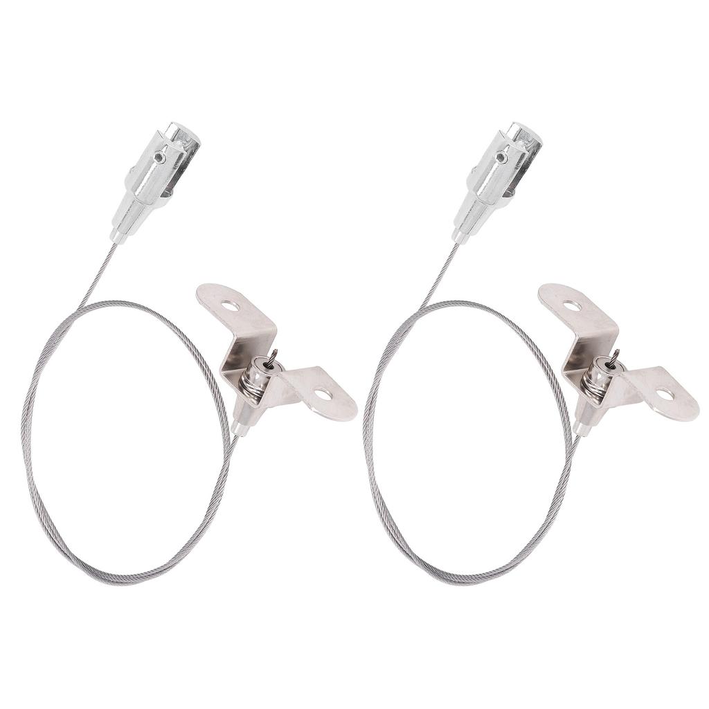 90cm Picture Hanging Wire 30kg Load Adjustable Stainless Steel Hanging Rope for Photo Frames Lamps