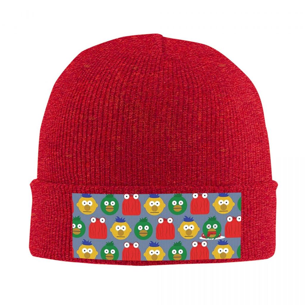DHMIS Character Pattern Warm Knitted Cap Winter Knit Bonnet Hat Skullies Beanies Hip Hop Caps for Unisex
