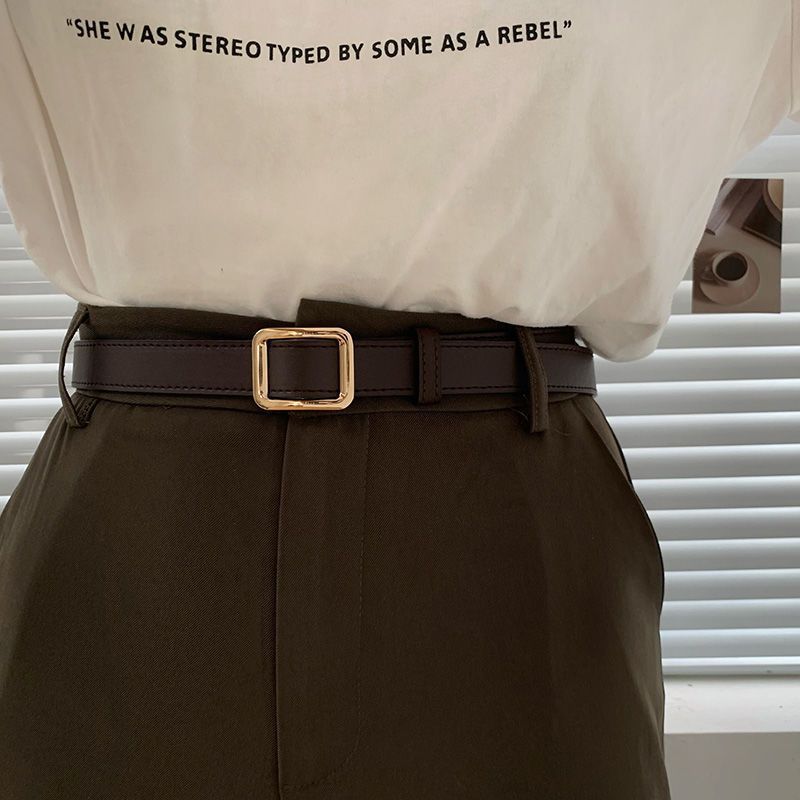 2024 Stylish New Design Lightweight Mens And Womens Casual Belt In Soft Pu For Comfort Everyday