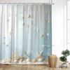 Tenda Doccia con Conchiglie Marine Stelle Marine Bolle Design Appeso Decorazione Bagno Tende Impermeabili Stile Casa Costiera