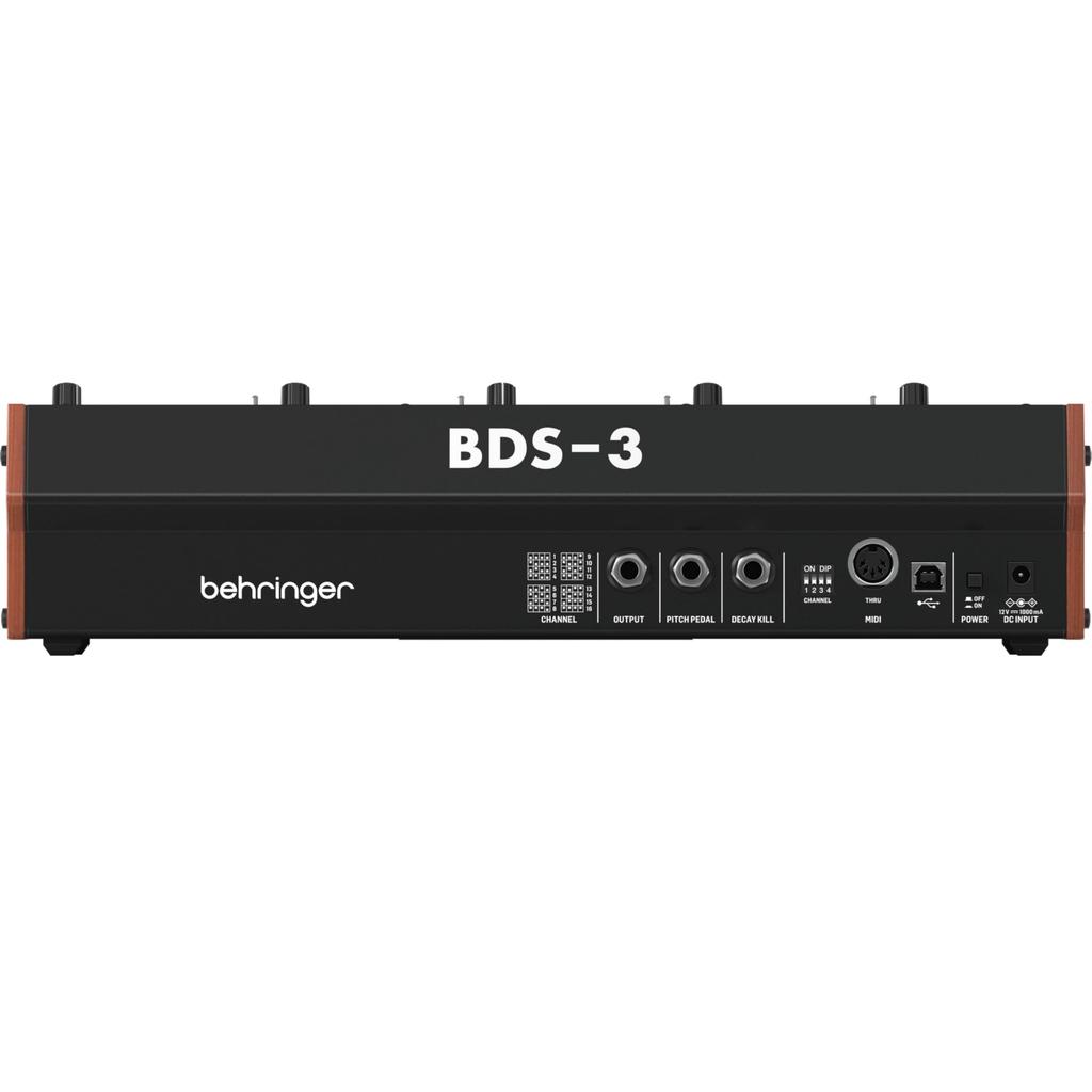 Behringer BDS-3 Analog Drum Synthesizer Eurorack Compatible USB MIDI Support