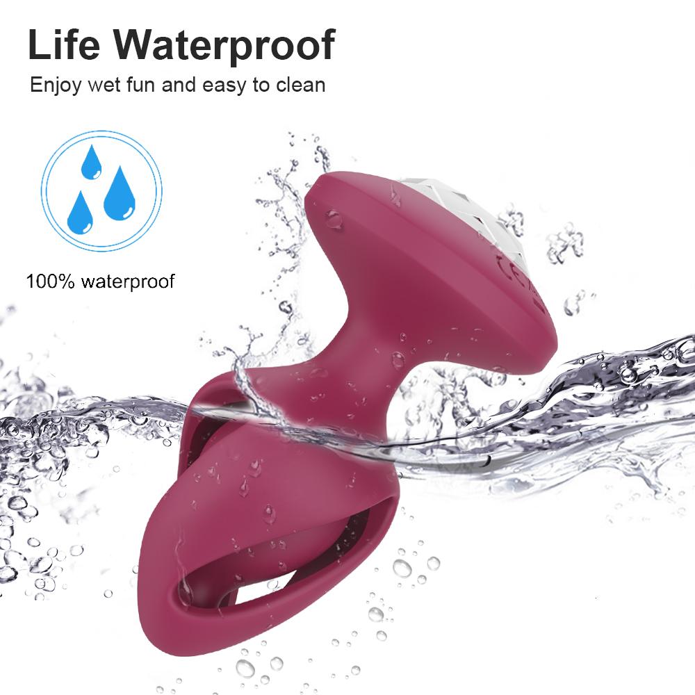 Anal Plug Vibrator Female Butt Plug for Women Prostate Massager Wireless Remote Control Adults Sex Toys Buttplug for Men Gay