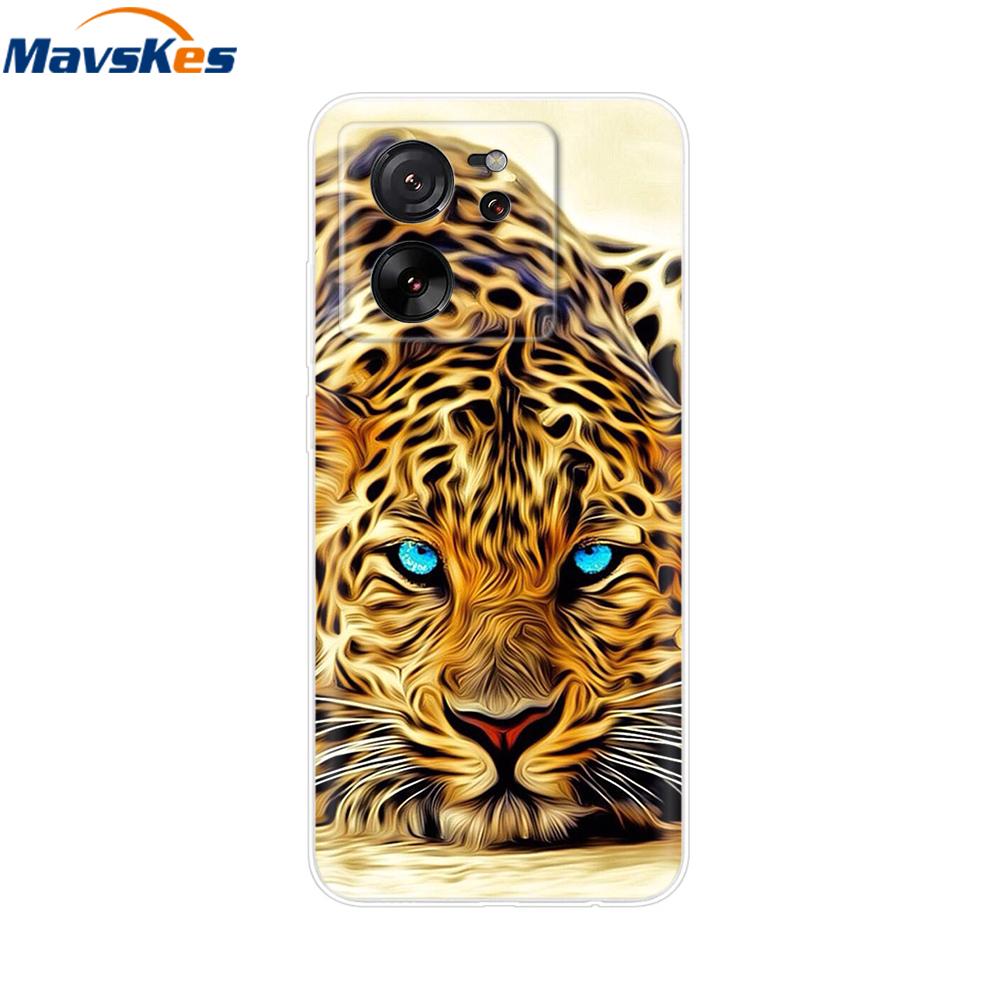 Clear Silicone Case For Xiaomi 13T Pro Back Cover For Xiaomi 13T Case Soft TPU Bumper Protective Phone Cases Mi13T Fundas Coque