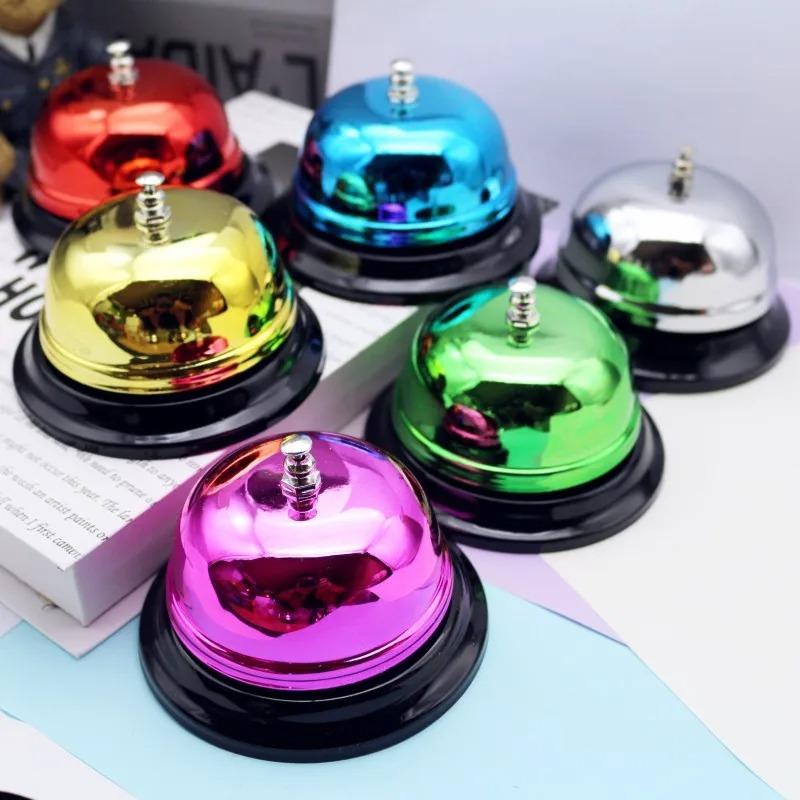 65mm Call Bell Desk Christmas Kitchen Hotel Counter Reception Christmas Bells Small Single Bell Dining Bell Table Summoning Bell