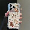 Earphone Pony Is Suitable for Apple 17 Mobile Phone Case Iphone16promax Cartoon 15plus14 All-inclusive Cartoon Case.