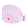 Fashion Solid Work Hat Casual Unisex Scrub Cap With Button