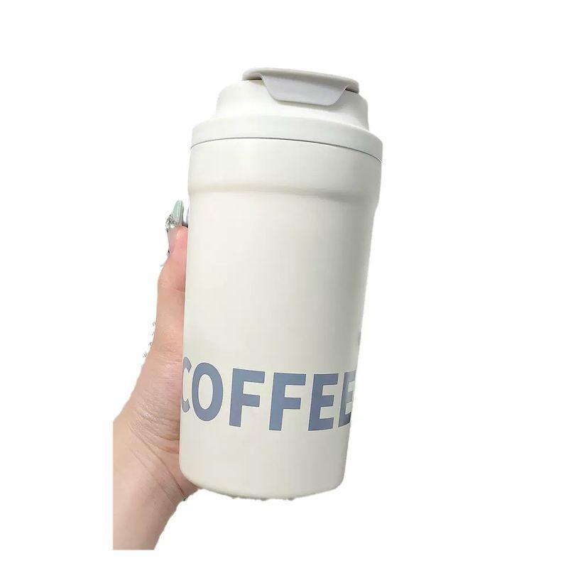 2025 New Arrival Coffee Cup 316 Liner Large Capacity Thermos Cup Retro Girls Good-looking Minimalist Portable Cup