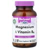 Bluebonnet Nutrition Magnesium & B6 Veggie Capsules 90 Counts