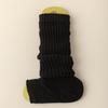Ladies Autumn and Winter Warm Solid Color Foot Knitting Calf Pile Socks