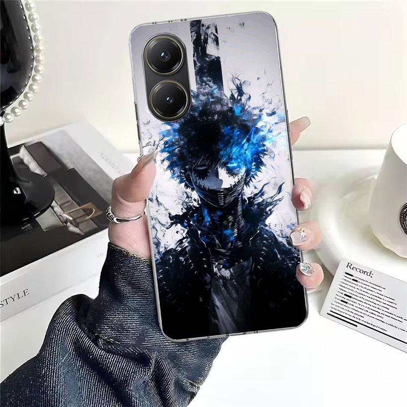 Dabi MHA My Hero A-Academy Soft Phone Case For Xiaomi Redmi 15C 15 13C 13 Poco X5 X6 X7 F7 Ultra M7 12C 12 10 10C 9C 9A 9T 9 Fun