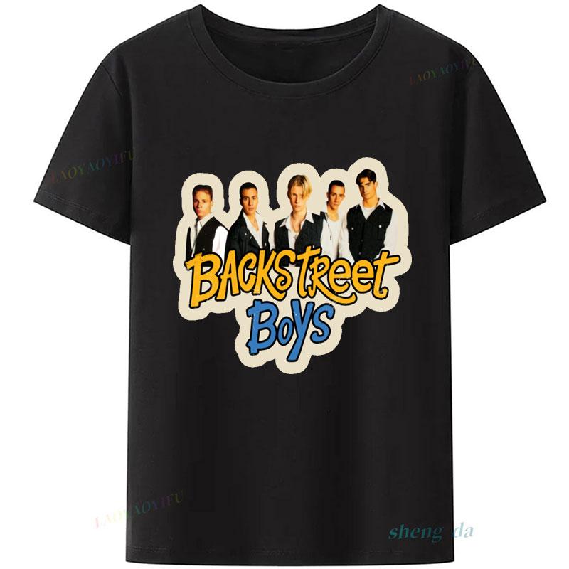 

Backstreet Boys 90-х Винтажные Графические Футболки Рок-Группы Одежда Унисекс Ретро Панк Футболка Официальная Футболка Дешевая Полиэстеровая Футболка Унисекс S