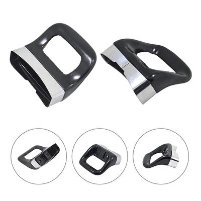 2pcs 2-hole Metal Pressure Pan Short Side Grip Cooker Steamer Sauce Pot Handle