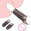 Reusable Enlargement Thickening Silicone Delayed Ejaculation Stronger Erection Adult Ring Male Penis Sex Toys