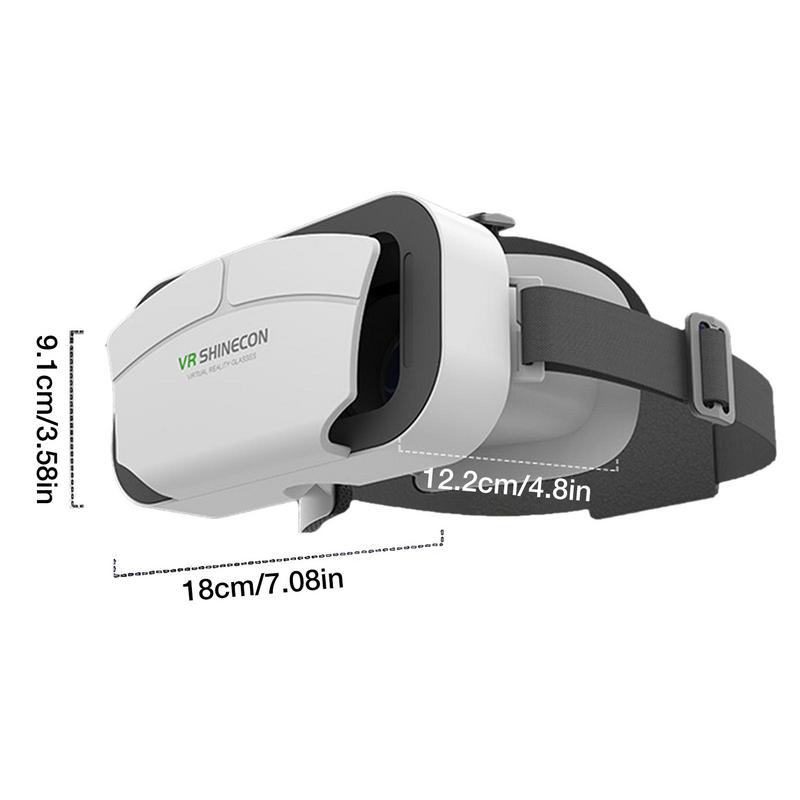 VR Virtual Reality 3D Glasses Box Stereo VR Google Cardboard Headset Helmet For Smartphone Phone VR Glasses 2025