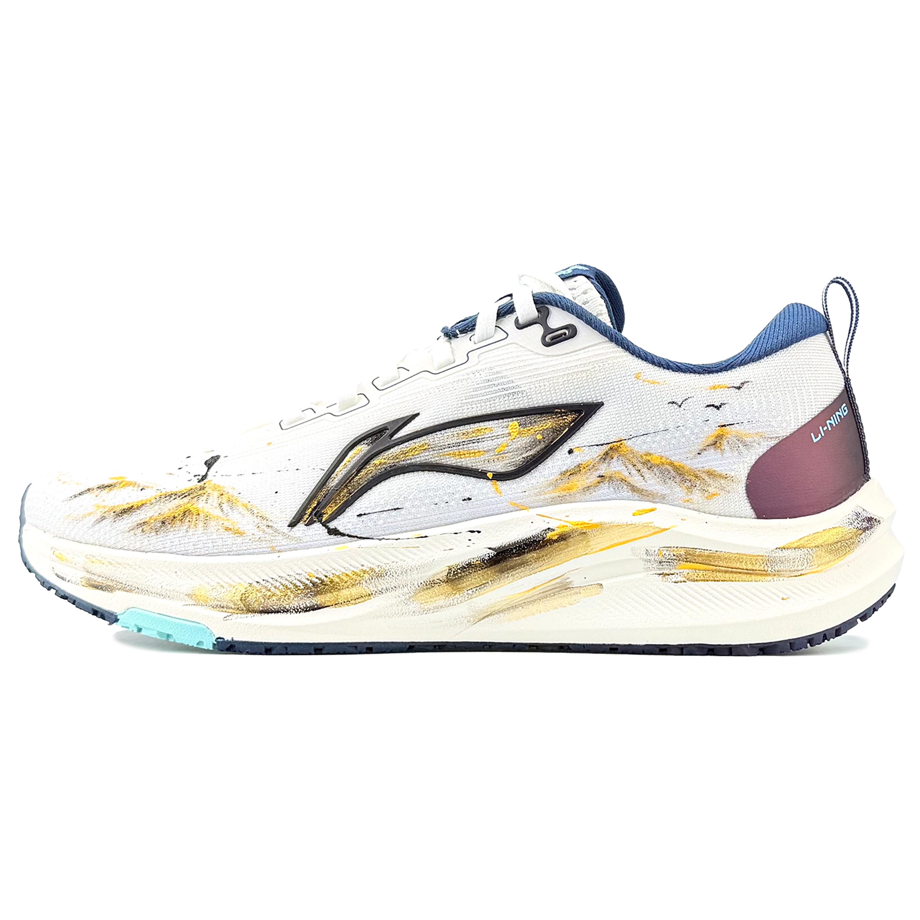 Li Ning Red Hare 8 Нескользящие Легкие Упругие Нескользящие Легкие Упругие Низкие ARPV001-1(Команда1326) 40