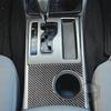 Carbon Fiber Center Console Car Gear Shift Knob Water Cap Holder Panel Cover Carbon Fiber Sticker Car Interior Trim Compatible with Toyota Tacoma