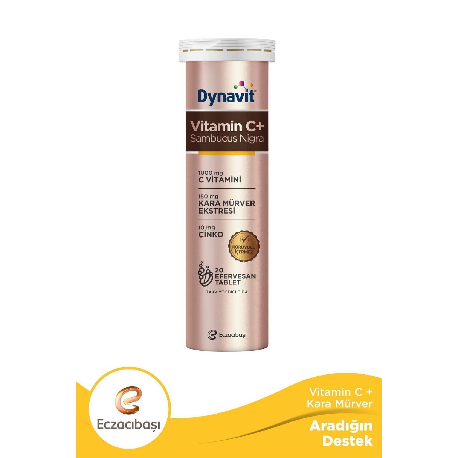 

Vitamin C Sambucus Nigra 20 Effervescent Tablets