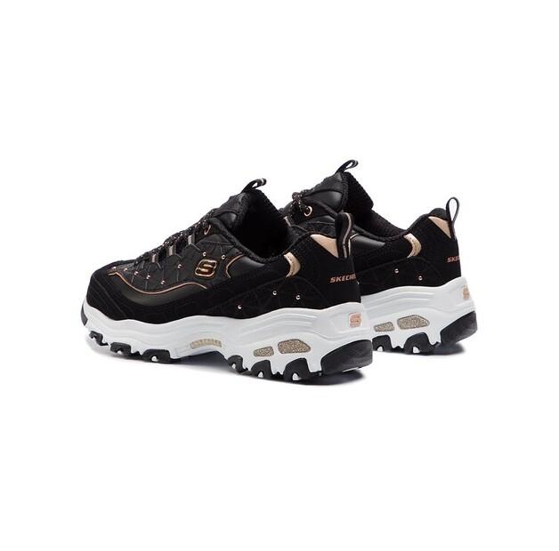 Skechers Sneakers D'lites Glamour Feels 13087/BKRG Black