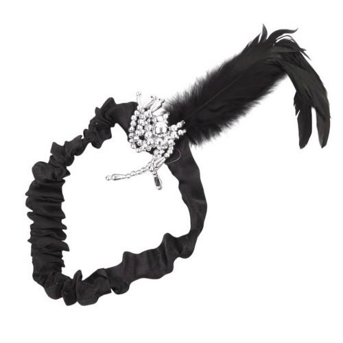 Smiffys Fascia per capelli in raso da donna/signora