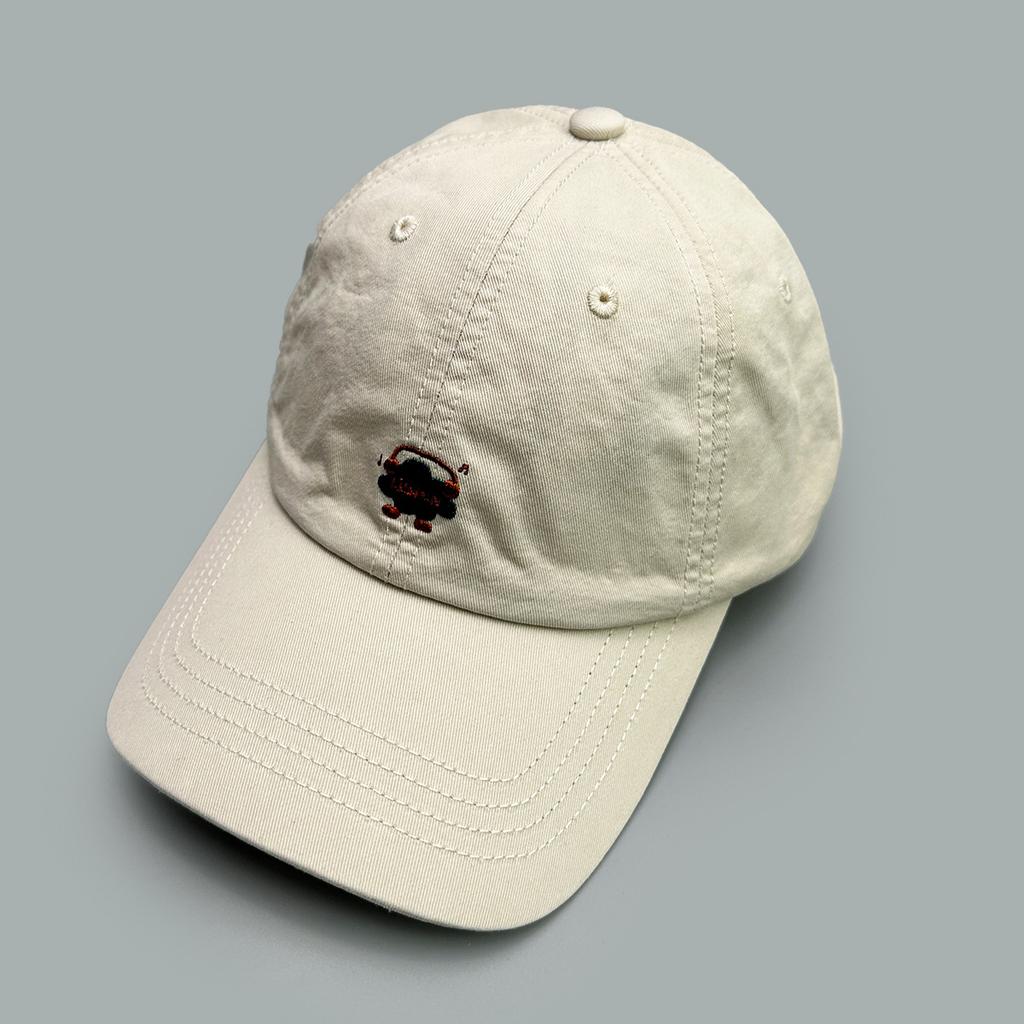 Spring And Summer Cartoon Embroidery Letter Baseball Cap Men'S And Women'S Sunshade Casual Cute Student Cap