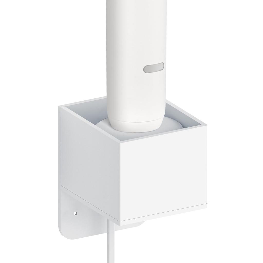 Linkidea Electric Toothbrush Charger Stand with Cable Electric Toothbrush Rack Compatible with iO Series Charger Wall-Mounted Holder, Dual-Tier
