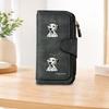 Spotted Dog Print Long Zipper Wallet Large Capacity Card Holder Unisex Clutch Bag Fashionable Zipper Coin Purse Perfect For Daily Commute Travel