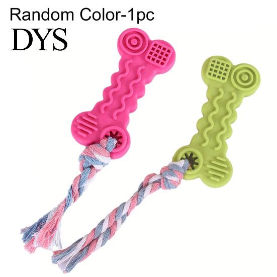 Vibrant Color Dog Chew Toys Teeth Cleaning Puzzle Sturdy Teething Cookies Shaped for Home Fadeless