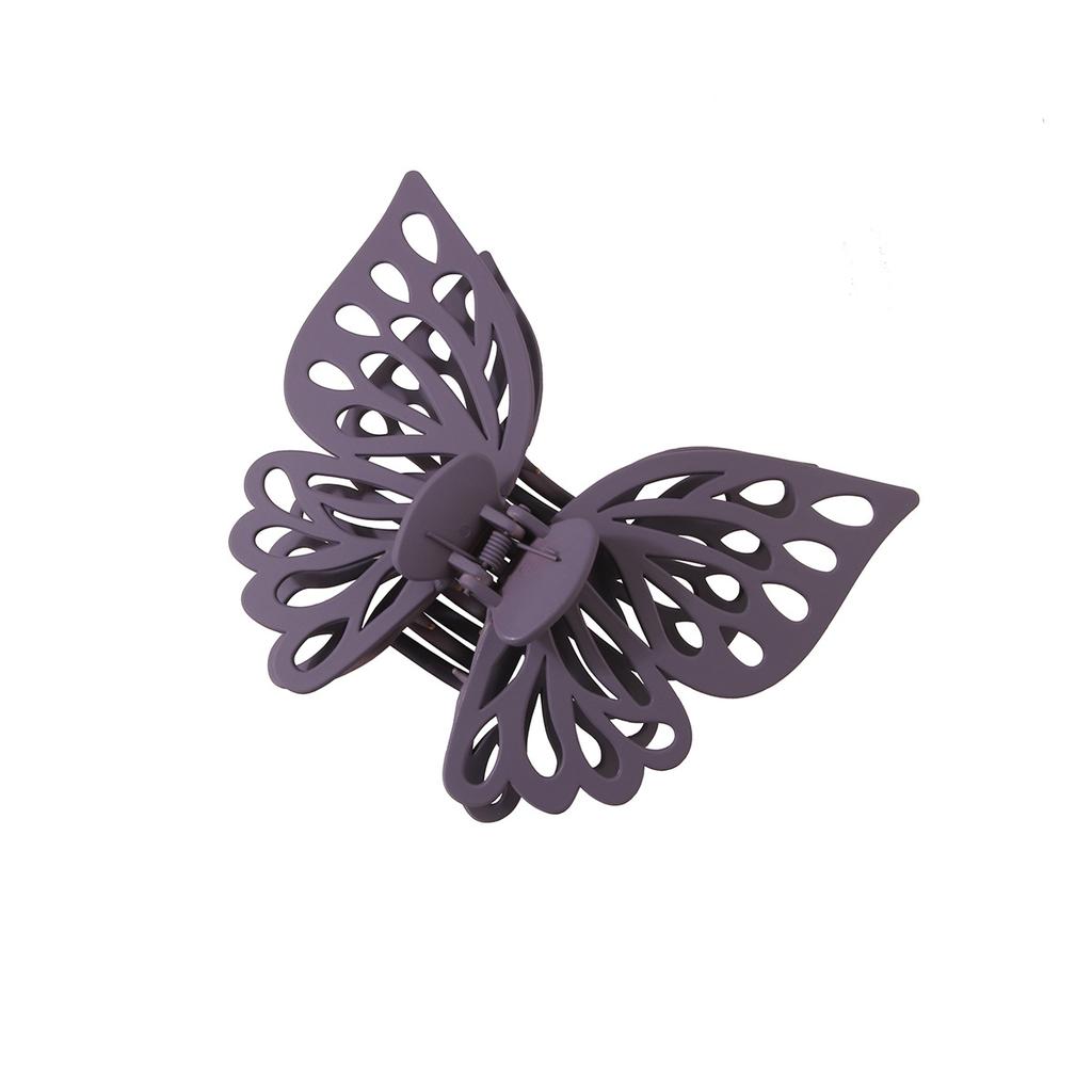 Double-layer Hollow Large Butterfly Clip Hairpin Net Celebrity Hairpin Jewelry Claw Clip Shark Clip