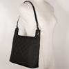 Gucci Ein-Riemen-Umhängetasche 001998 schwarz/GG-Nylon Damen Gebraucht