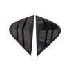 For Seat Ibiza 2008 2009 2010 2011 2012 Rear Window Louver Shutter Cover Side Vent Trim Windshield Cover Car Accessories