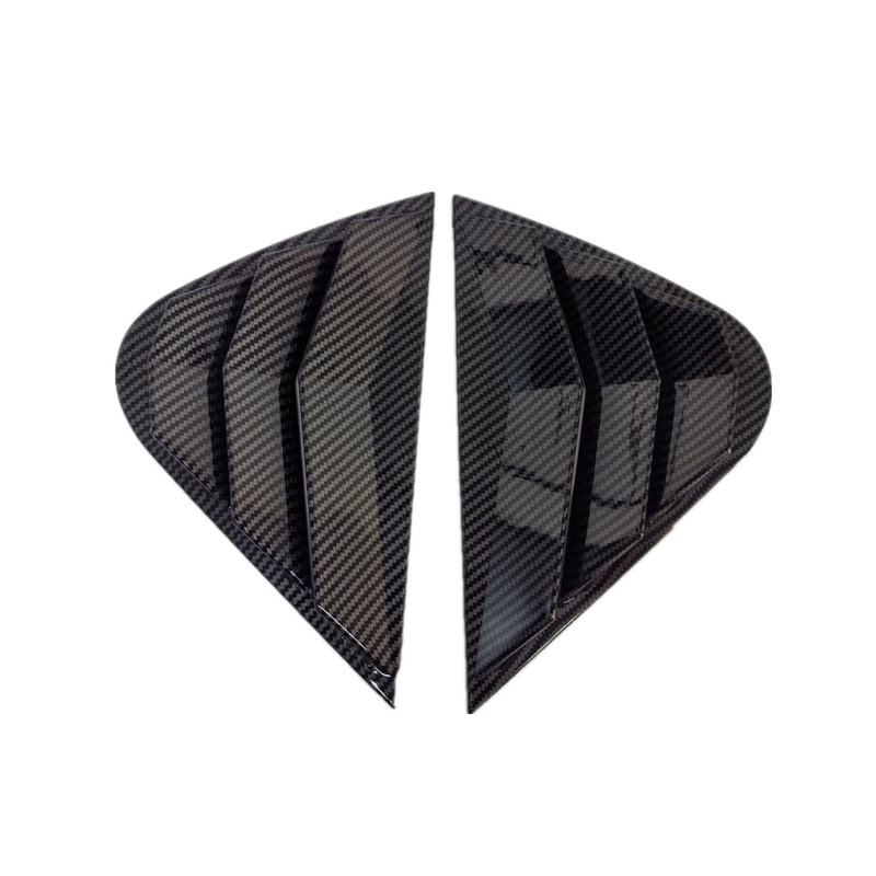 For Seat Ibiza 2008 2009 2010 2011 2012 Rear Window Louver Shutter Cover Side Vent Trim Windshield Cover Car Accessories