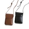 Simple Solid Flap Crossbody Bags PU Leather Phone Shoulder Purses Women Handbags  Storage Bag