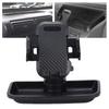 Dash Cellphone Mount with Storage Tray Phone Holder Mount Dashboard Organizer Storage Tray Replacement for Jeep Wrangler TJ 1997-2006