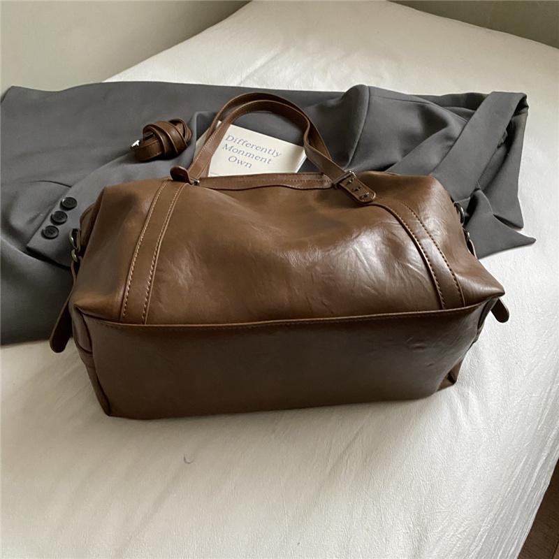 Large Capacity Faux Leather Tote Bag Women Shoulder Bag Everyday Use Work and Casual Bag