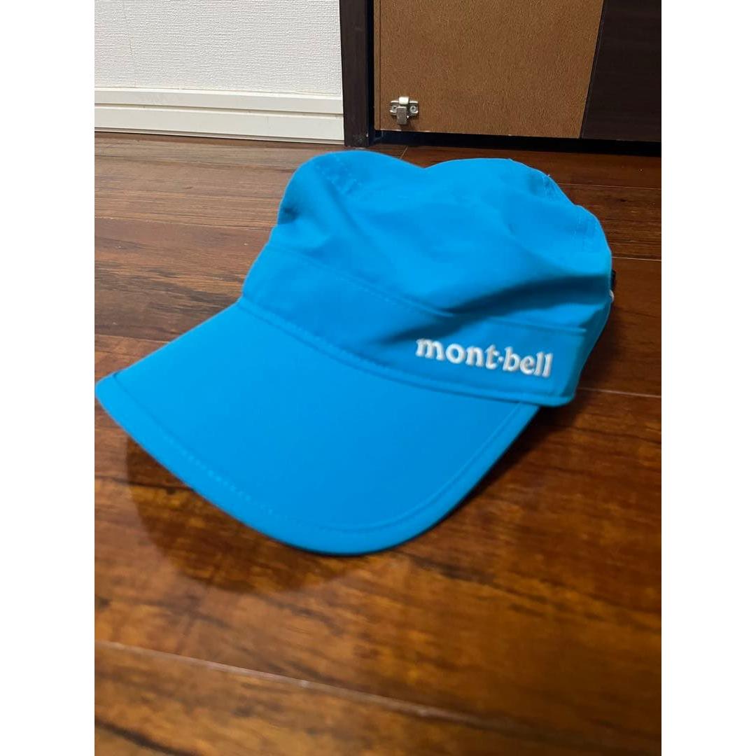 Used Brand new and unused!! mon-bell cap blue unisex S/M54-58cm