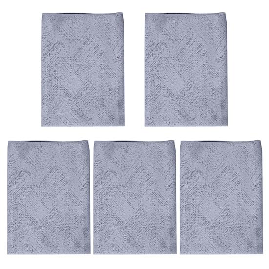 1/5 vnt Vakarienės servetėlės ​​Vienspalvės Plaunamos Besiūlės Royal Shine Glamour Stalo dekoras, skirtas Viešbučio Restoranui Valgymui Banketui Vestuvėms Prabangios vakarėlio servetėlės