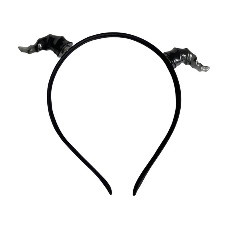 Handmade Devil Horn Hairband Girls Cosplay Accessories Beast Horns Fursuit Masquerades Halloween Cosplay Party