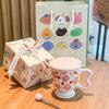 Send Girls Birthday Gifts, Ceramic Mugs, Souvenirs, High-value Couples Drinking Cups, Girlfriends Practical Gift Boxes