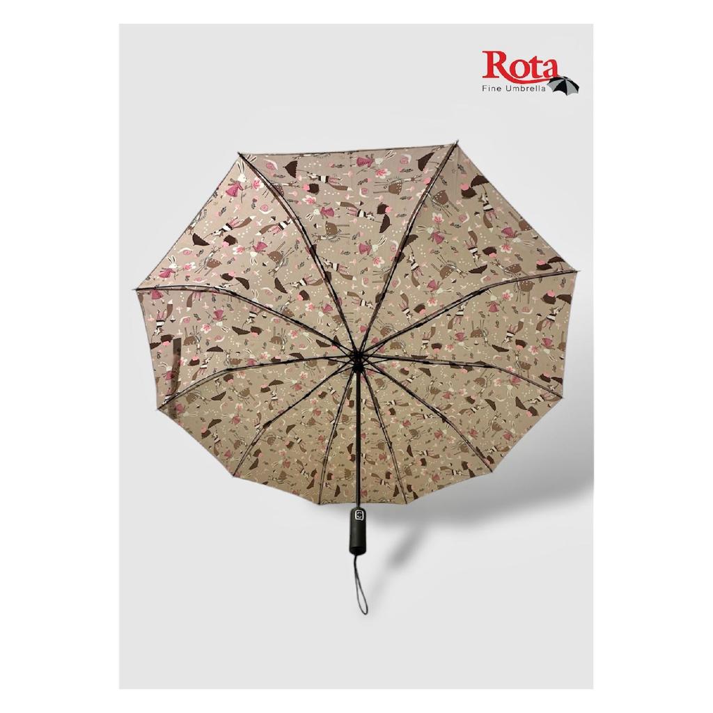 10 Strands Extra Durable Fiber Wire Automatic Opening/closing Umbrella 3060m Plain Black