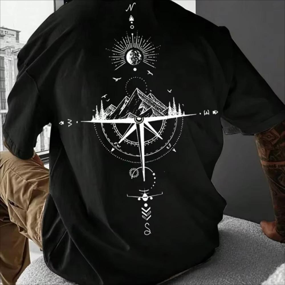 2024 Men's Elastic Polyester Summer Loose Fashion Quick Dry 3D Printed T-shirts  Custom Print Man Loose Short Sleeved T Shirtv
