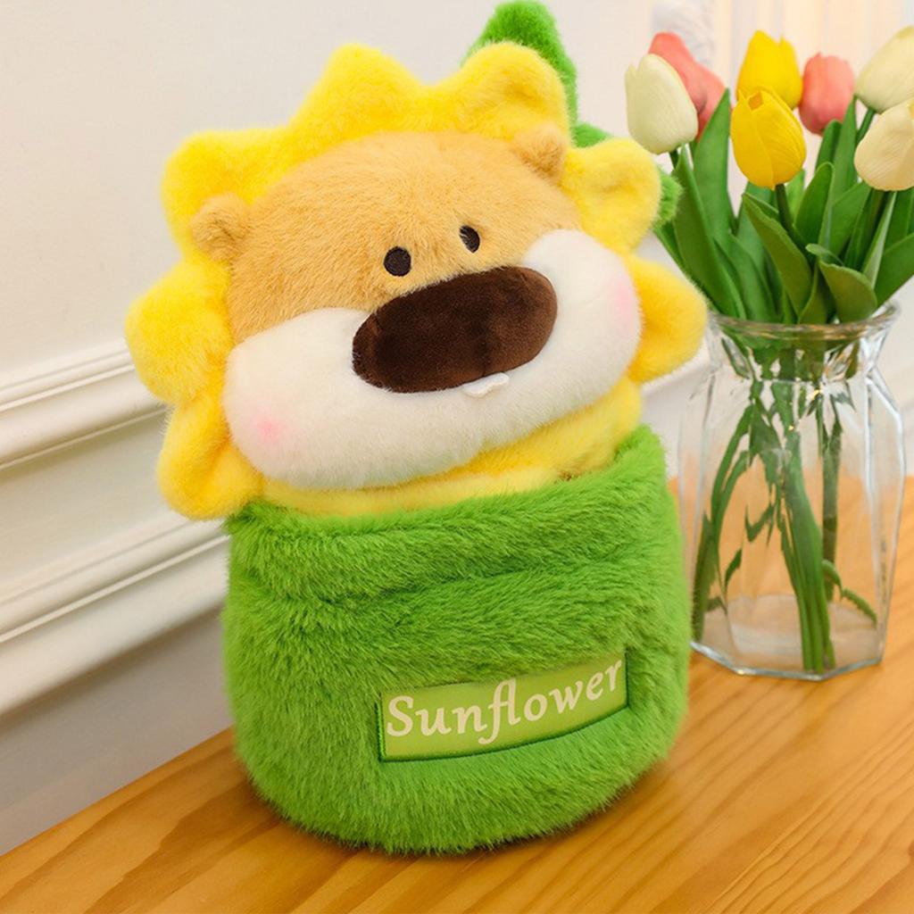 Sunflower Plush Toy Flower ,Men's And Women's Birthday Gifts ,Soothing Toys, Gifts For Children,Children's Toys,1 Pc,9.8inch