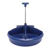 Plastic   Feeder, Made of High Quality Plastic, 5 Slot Round   Food Bowl with   Edges, Easy to Wash and Maintain,