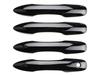 Marchfa Door Handle Covers for Prius 50 Yaris and Harrier 80 Series Tape Exterior Knob Full Overlay with Smart Holes Series, Cross, Yaris, [No