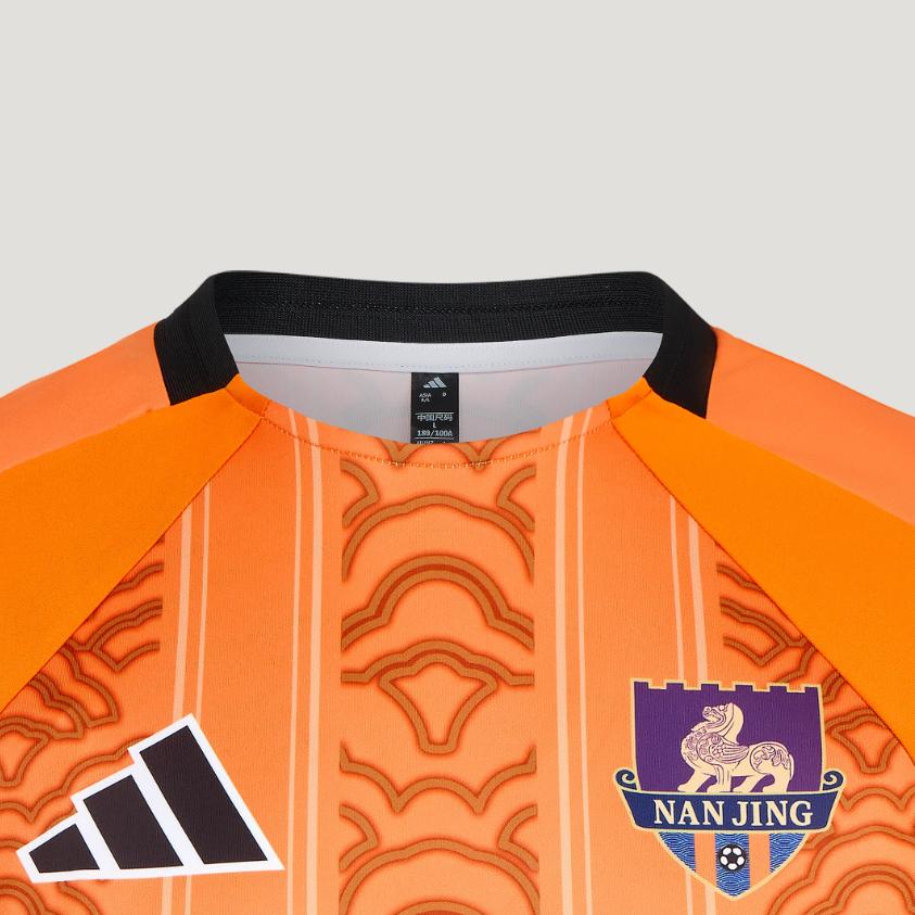 Adidas 2026 Super League Nanjing Team Away Quick-Dry Slim Fit Short Sleeve Fan Support Football Jersey Unisex jersey LF8628