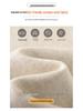 Cream-Colored Wide-Leg Cashmere Wool Sweatpants - 2026 Slim Fit Style for Autumn/Winter