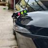 Motorcycle Traffic Light Car Ornaments Cool Novel Turn Signal Indicator Lights Motorcycle Decoration with Red Yellow Green Lights