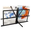 Foldable Music Sheet Tripod Stand Stainless Steel Desktop Music Stand Adjustable Holder With Bag Musical Instrument Accessories