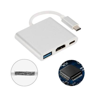 USB 3.1 Type-C USB-C Male To USB 3.0 HDMI USB-C Female Adapter Cable