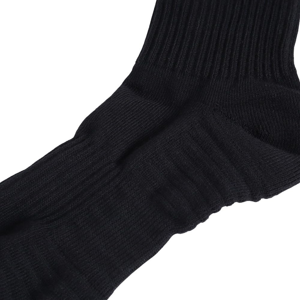 The North Face Free Run Arch Organic Size L Crew, Unisex, Antibacterial, Moisture-Wicking, Quick-Drying, Support, Cotton, Black,